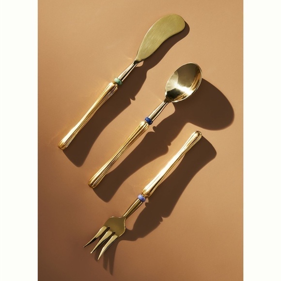 Anthropologie Rosie Mezze Set Gold - Picture 1 of 3
